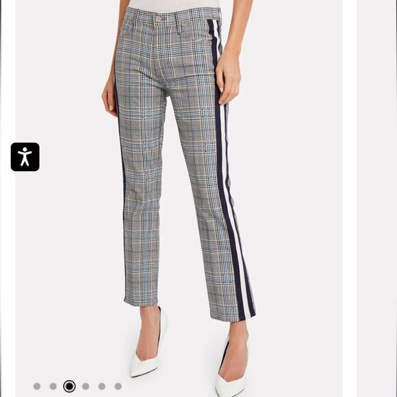 MOTHER
The Insider Plaid Ankle Jeans - Picture 1 of 10